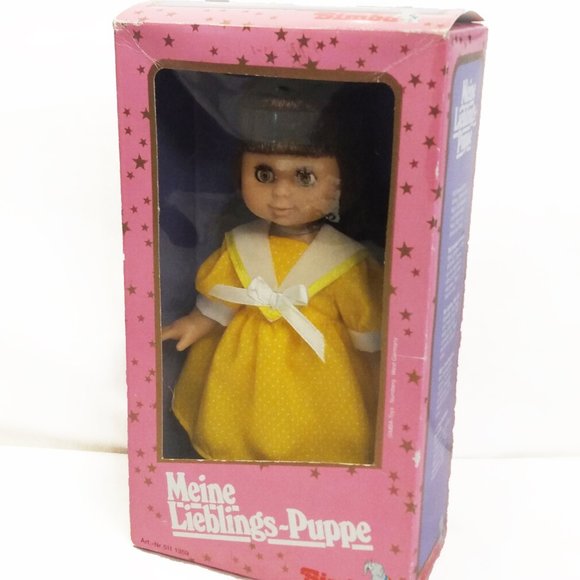 Vtg. 80's/90 Simba Toys Germany-My Darling Little Doll-Meine Lieblings Puppe-NOS - Picture 4 of 10